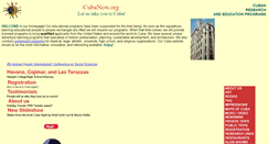 Desktop Screenshot of cubanow.org